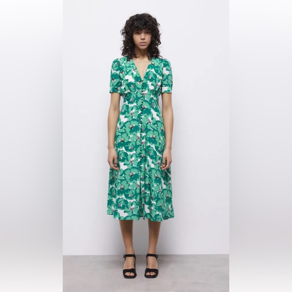 The Kooples Silk Midi Dress